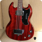 Gibson-EB-0 -1969-Cherry Red