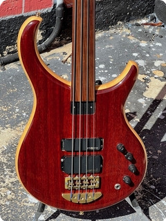 Alembic Excel Fretless Bass 2003 Vermillion 