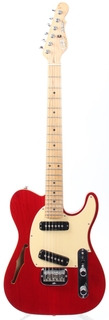 G&l Asat Special Semi Hollow 2000 Transparent Red