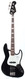 Fender Jazz Bass 66 Reissue Traditional Matching Headstock Lollipop Tuners 2021 Black