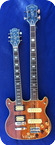 Eko-DM10 Double Neck 4-6 Bass And Guitar-1980-Natural