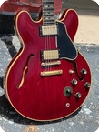 Gibson-ES-345TDCSV Stereo Varitone-1963-Cherry Red Finish