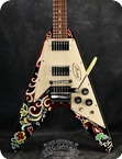 Gibson Custom Shop-2006 INSPIRED BY Jimi Hendrix Psychedelic Flying V-2006