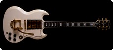 Gibson SG Custom 3 Pickups Alpine White