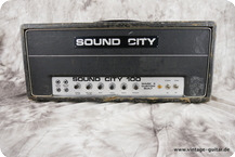 Sound City-B-100 MK II Custom Built-Black Tolex