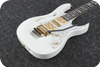 Ibanez Guitars-Steve Vai PIA Signature Edition-Stallion White