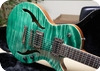 Bassart Guitars Soulcat Hollow-Green Transparent
