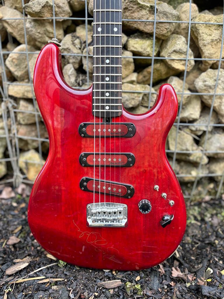 Yamaha SC800 Ex Big Country 1980 Cherry Red Guitar For Sale