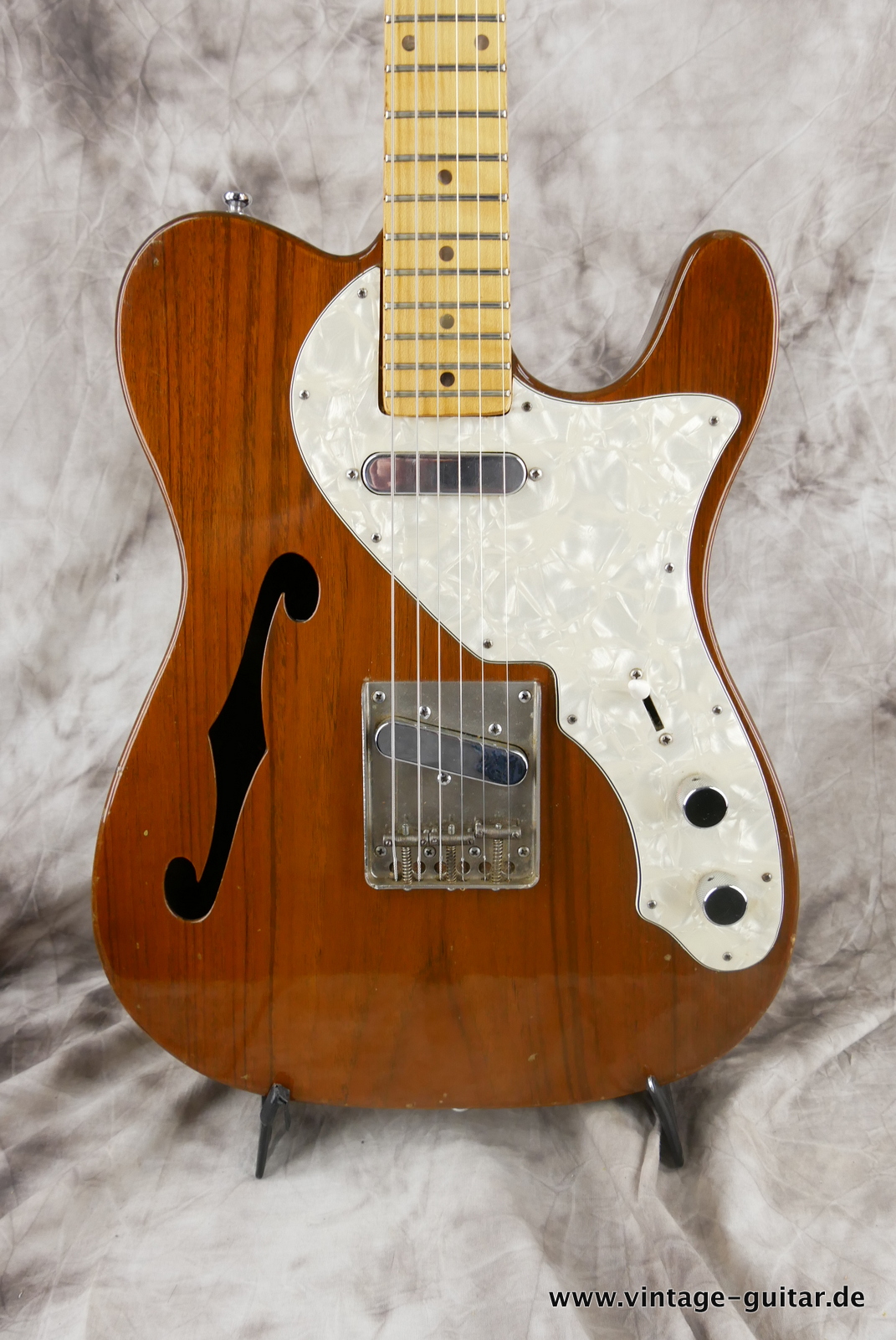 1979 Fender Telecaster Thinline Vintage Electric Guitar Natural