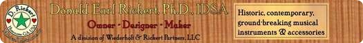 Don Rickert Lutherie, a Division of Don Rickert Research & Design